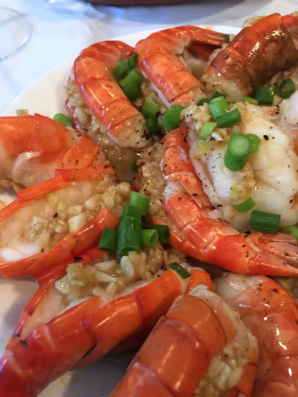 Patong Heights Otel Dış mekan fotoğraf Shrimp with garlic