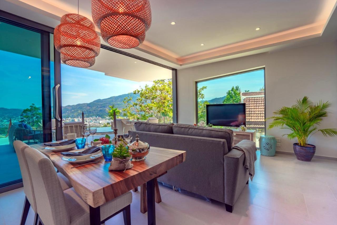 Patong Heights Otel Dış mekan fotoğraf Living room