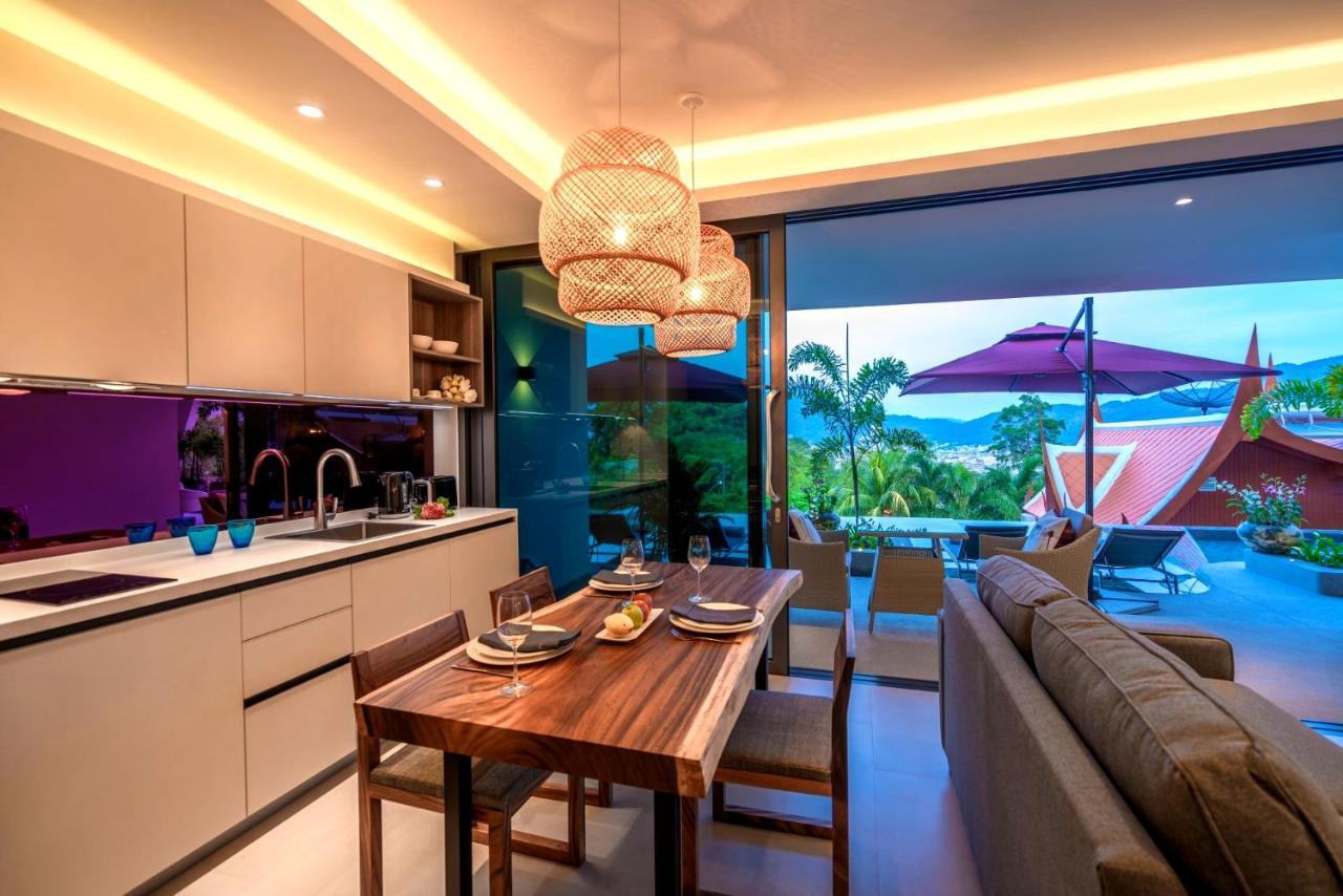 Patong Heights Otel Dış mekan fotoğraf Villa kitchen